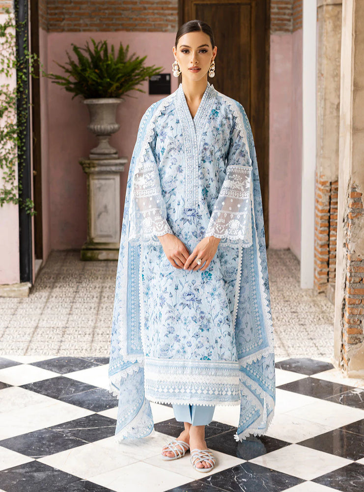 Zainab Chottani Tahra POPPY ZEST Cambric 3 pc - 09290