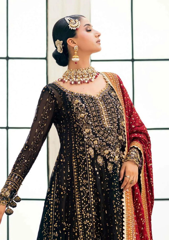 Aik Atelier Chiffon 3 Piece - J0038 - Embroidered