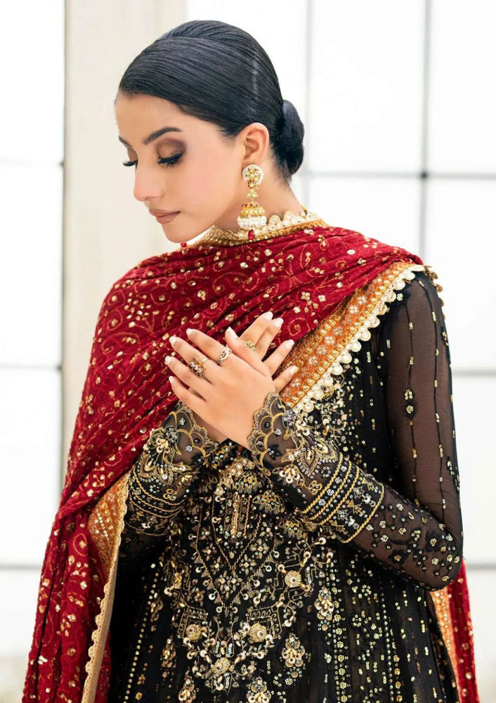 Aik Atelier Chiffon 3 Piece - J0038 - Embroidered