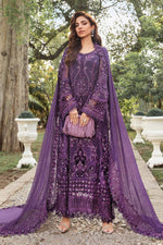 MariaB PURPLE Chiffon 3 Piece - 11481