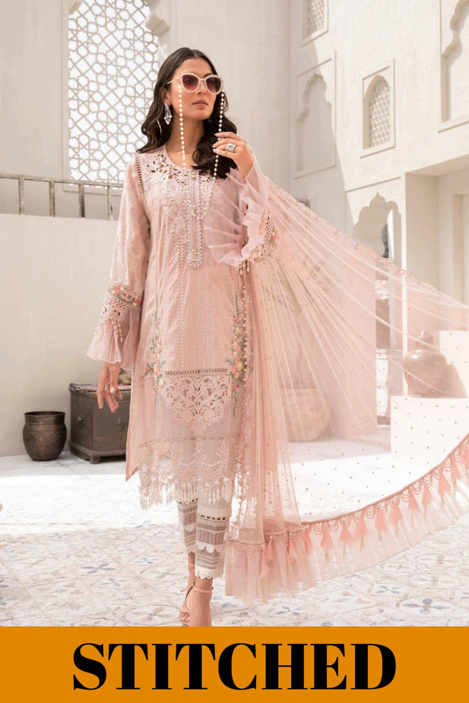 MariaB Stitched Lawn 3 Piece - 11109