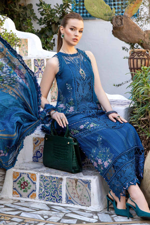 MariaB 3 Piece Eid Luxury Lawn - 10597