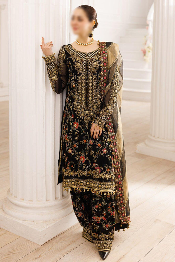 Charizma Chiffon DASTAN-E-JASHAN Hand Embellished & Embroidered Formal –  Fashion Flare
