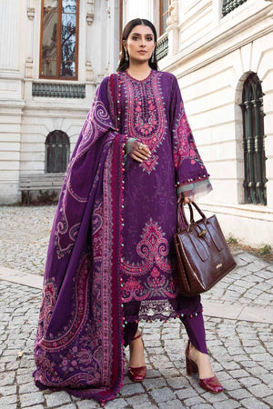 MariaB - Embroidered Lawn 3 pc - 09993