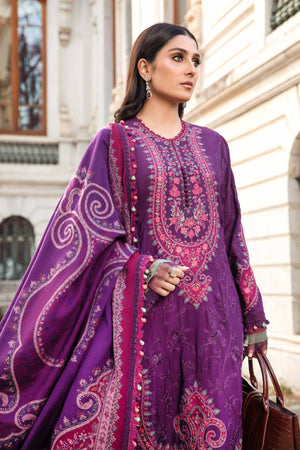 MariaB - Embroidered Lawn 3 pc - 09993