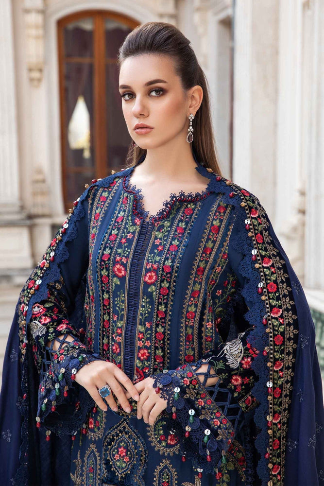 MariaB - Embroidered Lawn 3 pc - 10066