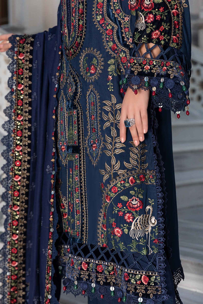 MariaB - Embroidered Lawn 3 pc - 10066