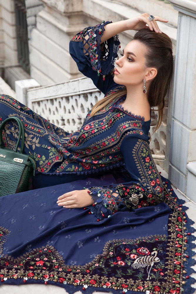 MariaB - Embroidered Lawn 3 pc - 10066