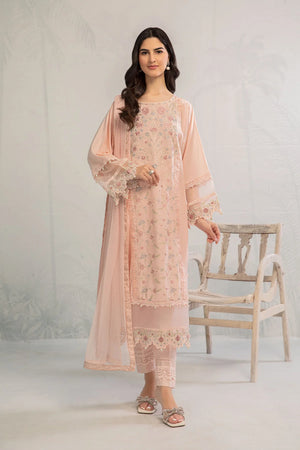 MariaB PINK - 3 PC Lawn Dress - 10427