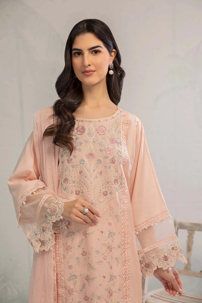 MariaB PINK - 3 PC Lawn Dress - 10427