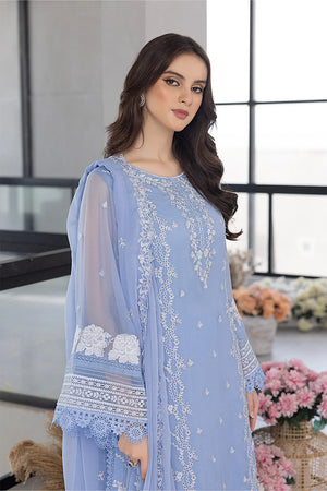 Azure FAIRY GLOW Chiffon 3 piece - 09204