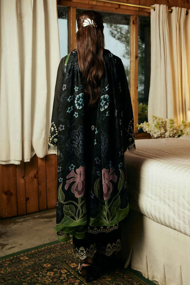 Jade Dhanak Embroidered 3 Piece Winter Dress - 0109