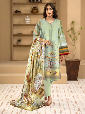 Fatima Noor Winter Collection Digital Printed Viscos 3 pc - 09360