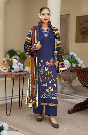 Fatima Noor Winter Collection Digital Printed Viscos 3 pc - 09361