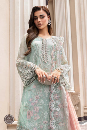 MariaB MINT GREEN 3 PC Chiffon dress 10200