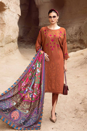 MariaB - M.Prints Pure Lawn 3 pc - 10121