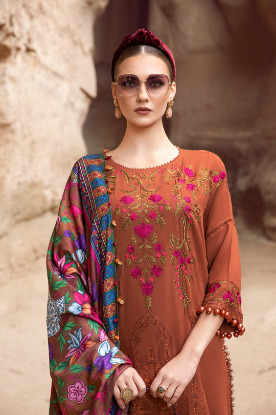 MariaB - M.Prints Pure Lawn 3 pc - 10121