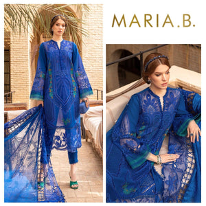 MariaB 3 Piece Eid Luxury Lawn - 10590