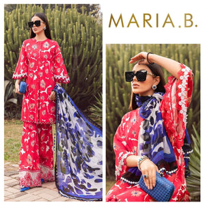 Maria.B M.Print - 3 PC Lawn Dress - 10445