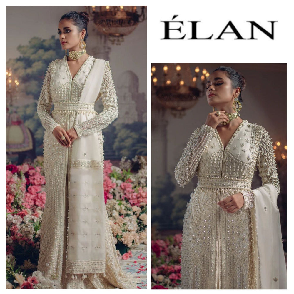 Elan DÉLICE BLANC Net Bridal Dress - 10673