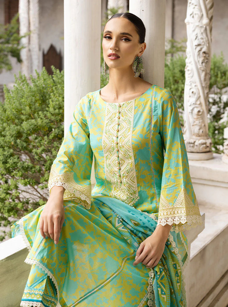 TAHRA by Zainab Chottani ADEN 3 PC Cambric Dress - 09372