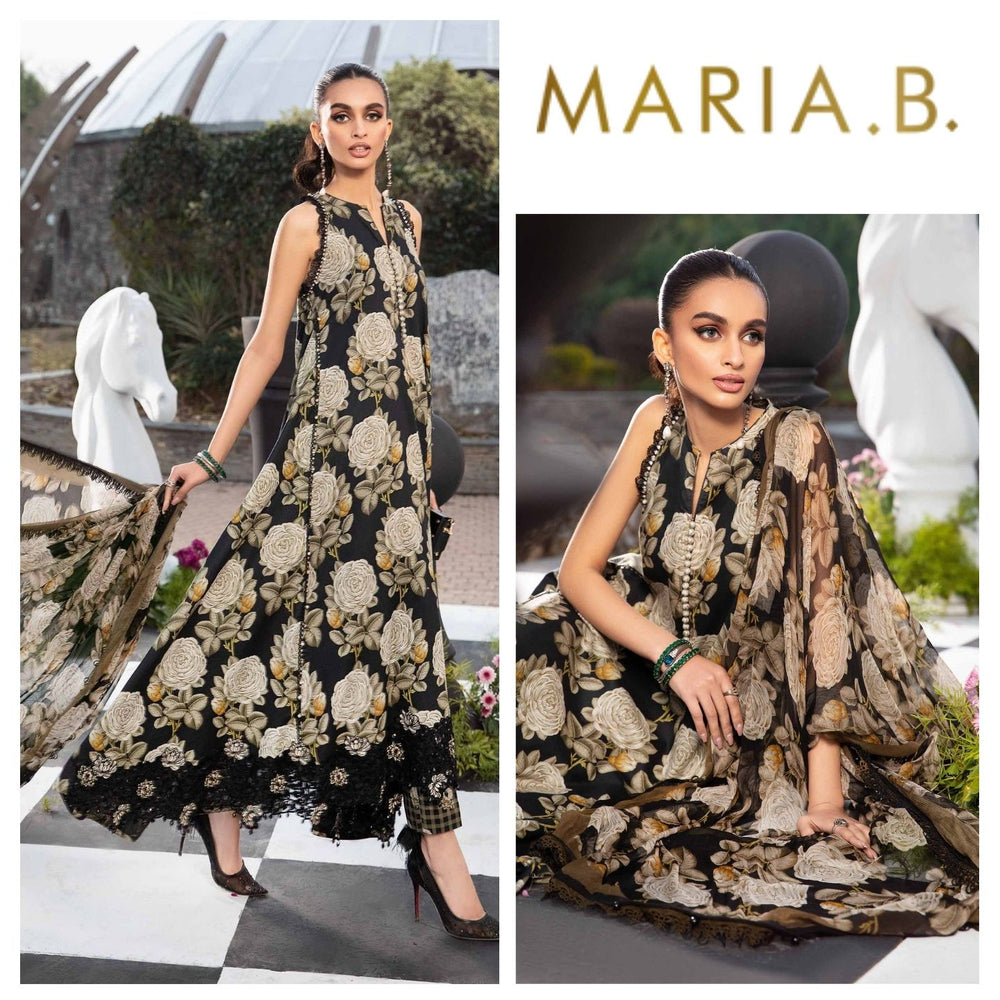 MariaB M.Prints - 3 PC Lawn Dress - 10439