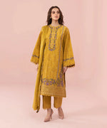 Sapphire YELLOW Dhanak 3 Piece - 11366