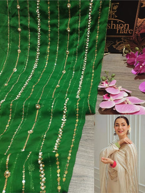 Hussain Rehar X Hania Amir - Most Trending Dupatta Chiffon - 09581