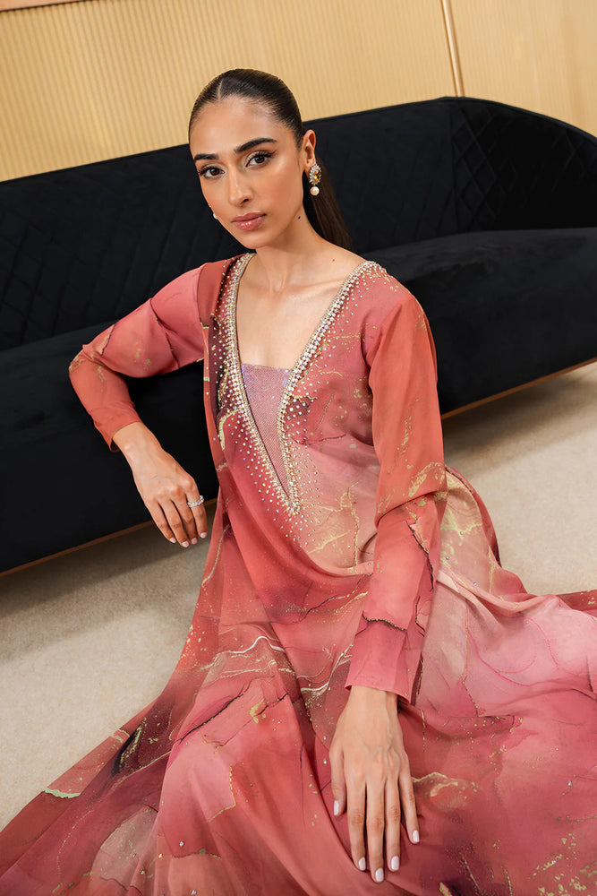 Lulusar DOMOL Charmeuse Silk Festive 3 Piece Dress - 20674