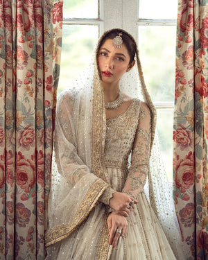 Faiza Saqlain ANAMTA Net 3 Piece - 11084