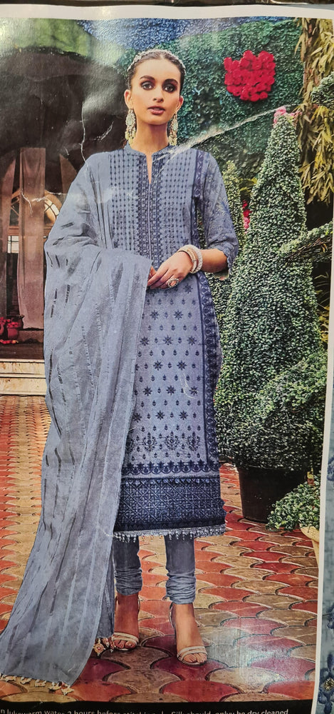 Al Karam Lawn 3 pc - 10296