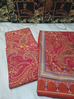 Ethnc Digital Print Linen 3 Piece - 20064