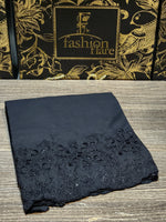 Original Fatima Noor Factory Leftover Stitched Cotton Bell Bottom BLACK - 20124