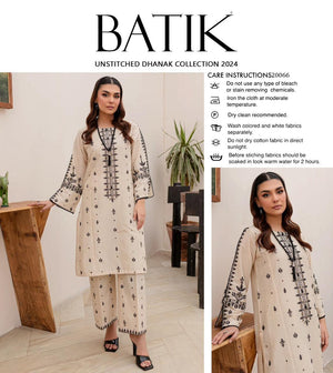 Batik Winter Dhanak Embroidered 2 Piece Dress - 20285