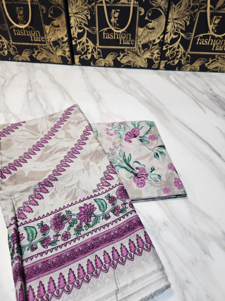 Gul Ahmed & Bonanza Lawn Shirt Dupatta Digital Print 2 Piece - J0540