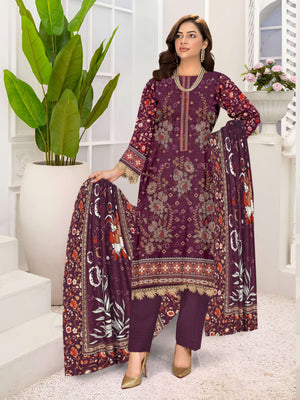 Original Zunaisha Winter Khaddar 3 Piece - 20100