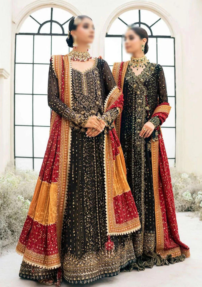 Aik Atelier Chiffon 3 Piece - J0038 - Embroidered