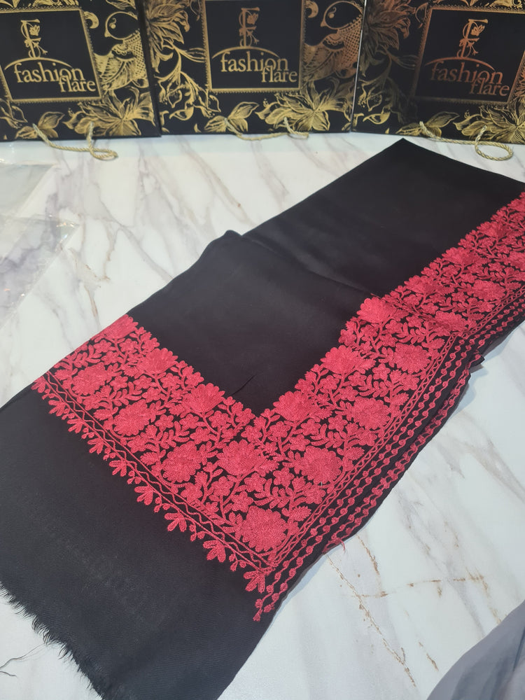 Exclusive Pashmina Ari Work Mini Shawl - 20190