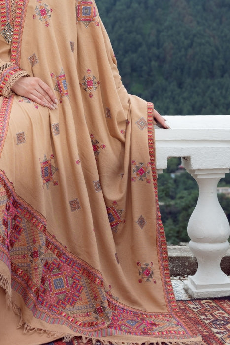 Bareeze Winter Collection Karandi 3pc 09928 Fashion Flare