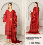 Original Fatima Noor Winter Pallachi 3 Piece FREE DELIVERY - 20243