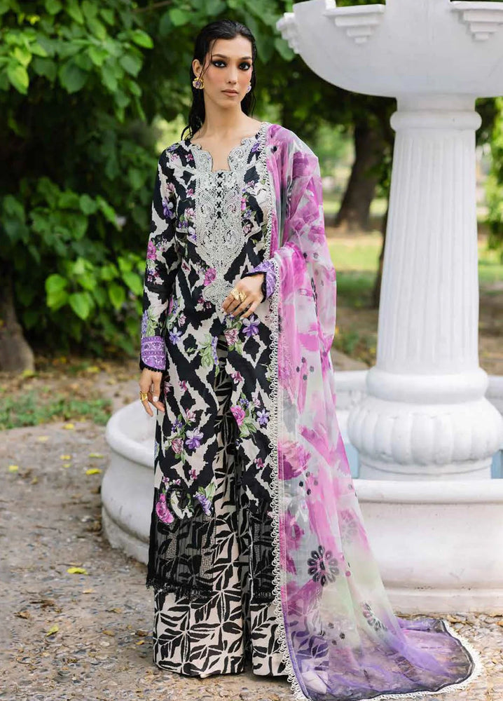 Nureh Lawn Embrodiered & Printed 3 Piece Dress - J2785 – Fashion Flare
