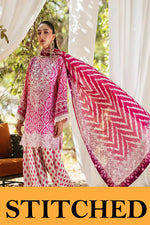 Zainab Chottani Digital Print & Embroidered Lawn 3 Piece Dress - 0127