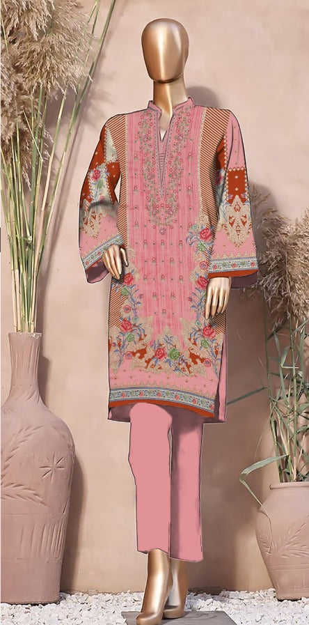 Bin Saleem 3 PC Lawn Dress - 10159