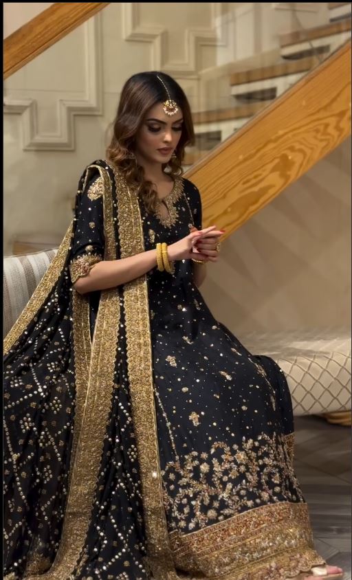 Haris Shakeel Net - J0055 - Embroidered
