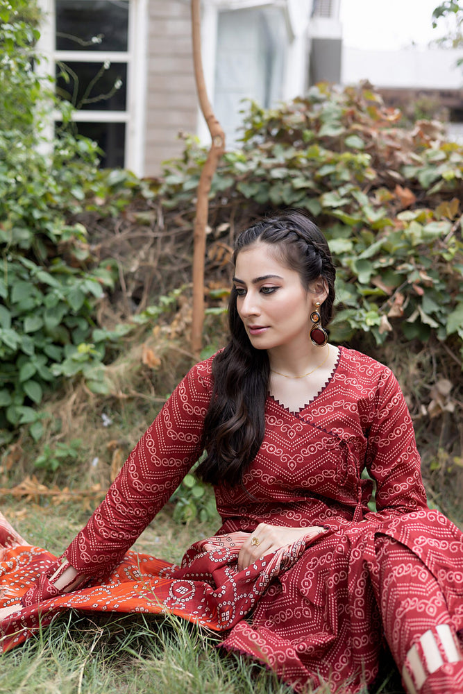 Fatima Noor Mid Summer Cambric Collection 3 pc - 09471 - Stitched