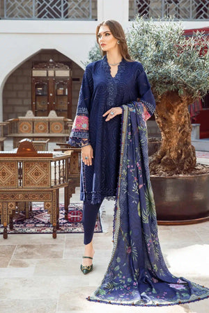 MariaB M.Prints - 3 PC Lawn Dress - 10452