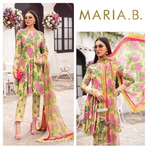 MariaB M.Prints - 3 PC Lawn Dress - 10440