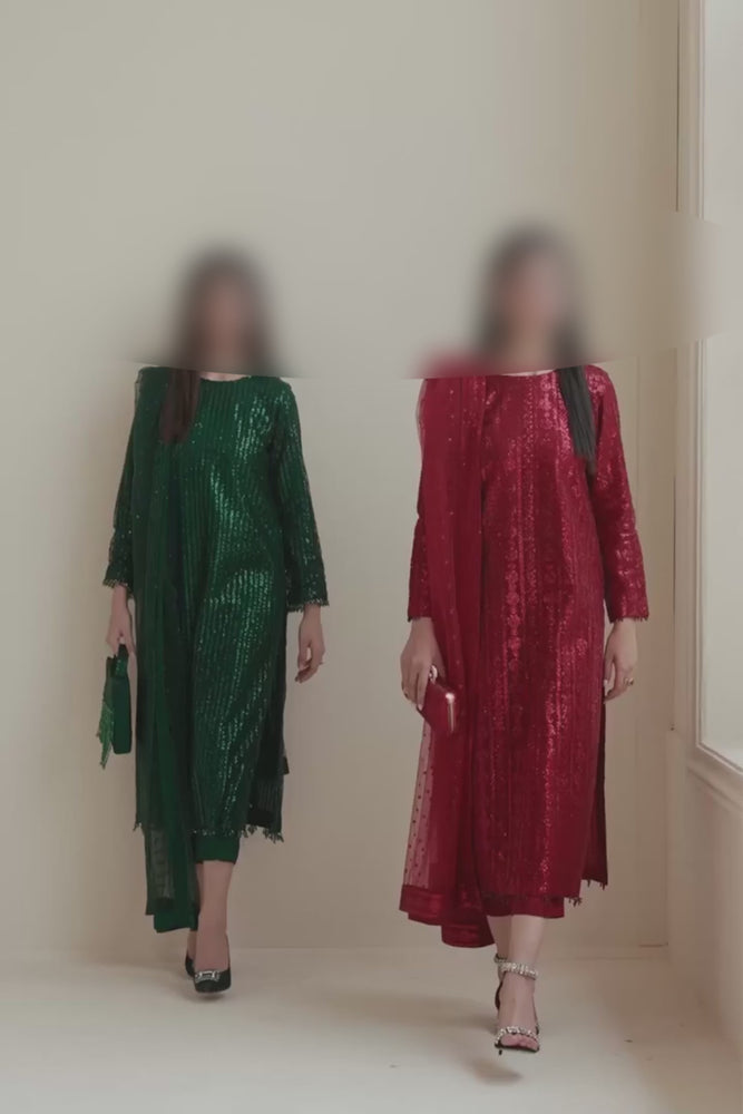 
            
                Load and play video in Gallery viewer, Baroque - Chantelle Embroidered Chiffon 3 PC Formals - Z317
            
        