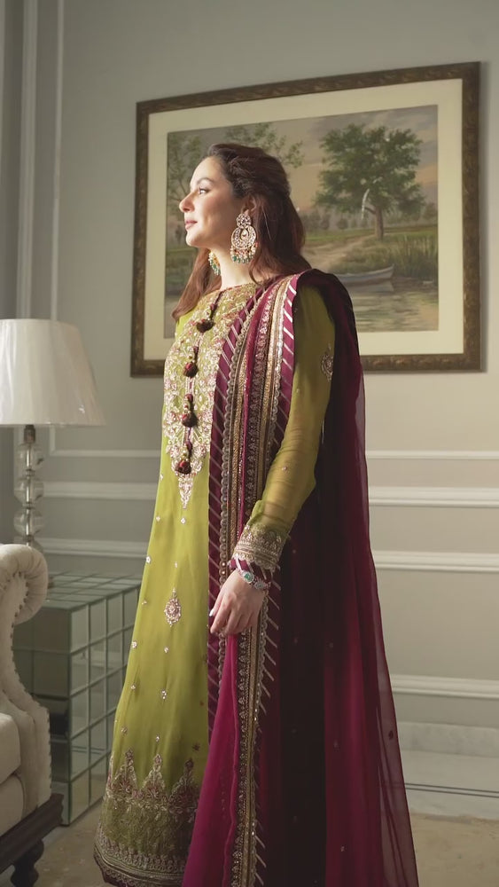 
            
                Charger et lire la vidéo dans la visionneuse de la Galerie, Asim Jofa ZARI SITARA 3Piece Embroidered Lawn - 10511
            
        