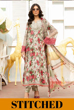 MariaB Stitched 3 Piece Lawn Dress - 20222